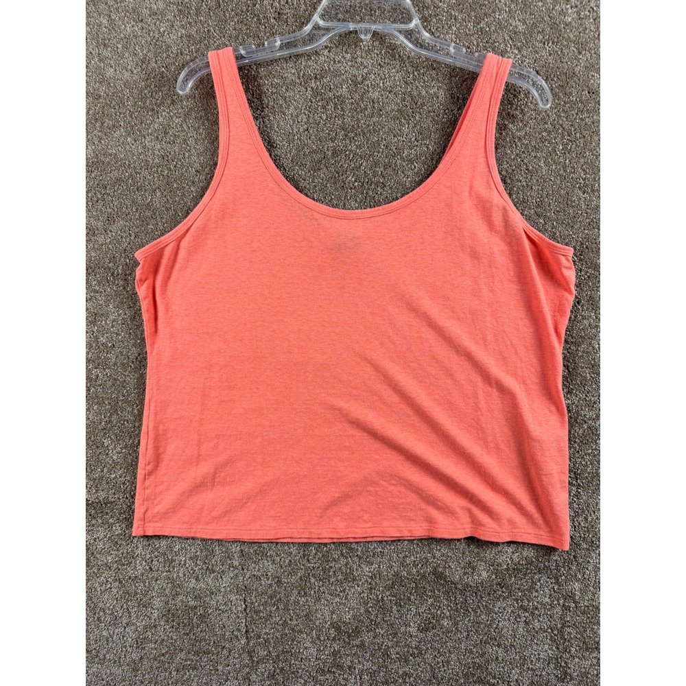 Patagonia Women XL Coral Hemp Organic Cotton Scoop Neck Tank Top 52881 SP24